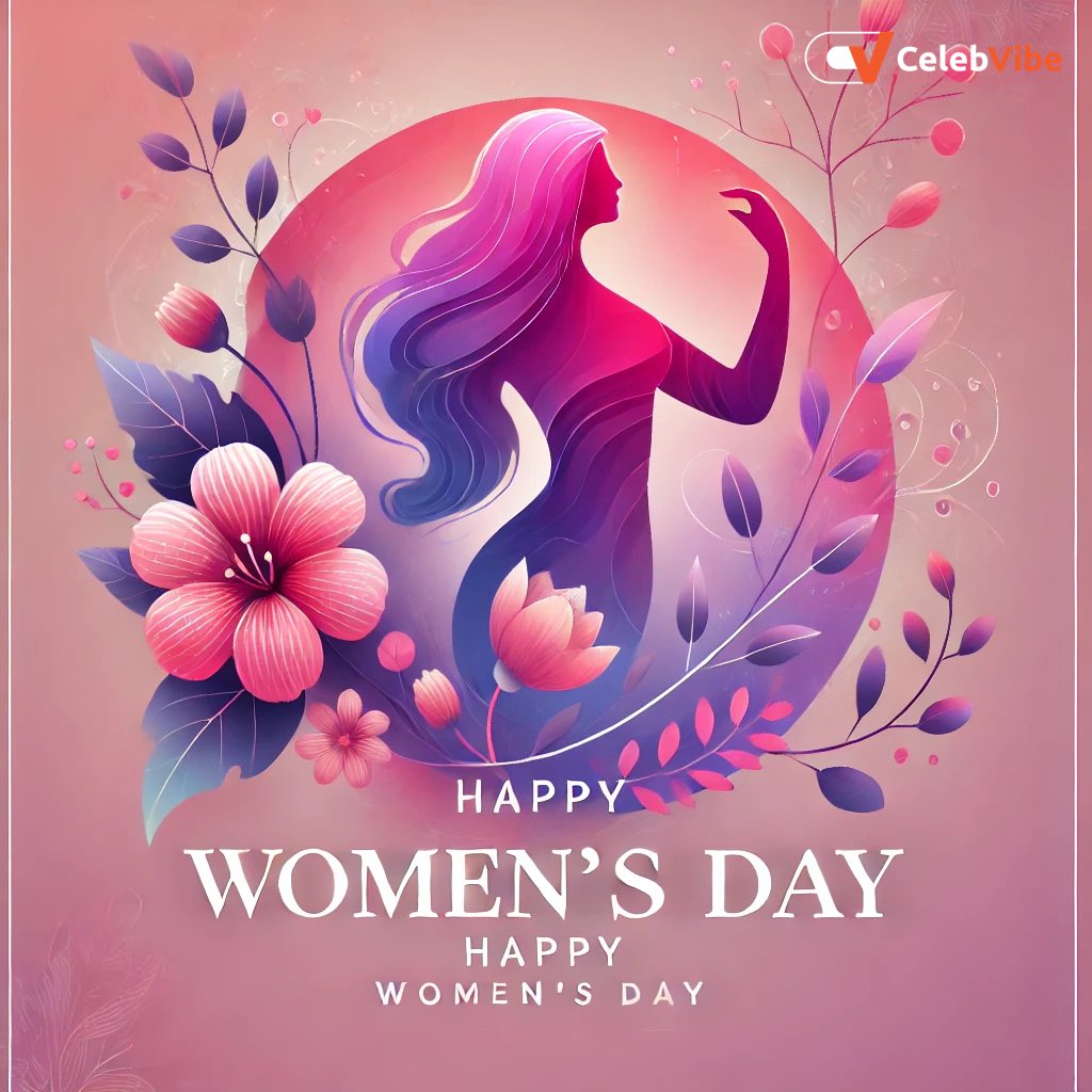 CelebSocialsApp's tweet photo. 🌸 Happy Women’s Day! 🌸

Today, we celebrate the strength, resilience, and achievements of women across the world. 💪✨

At CelebVibe, we believe in empowering women, recognizing their contributions.
#WomensDay #EmpowerHer #StrengthInUnity #CelebVibe
#celebsocials https://t.co/6Oczt0d5ED