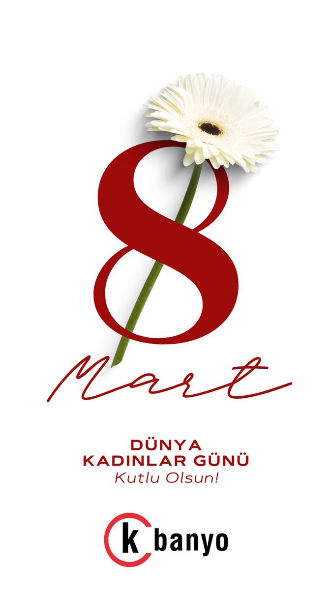 8 Mart Dünya kadınlar günü kutlu olsun.