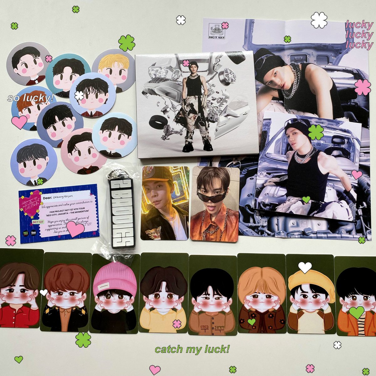 chu firstfruit (@okkangrenjun) on Twitter photo happy mails ✩‧₊˚⸜( ॑꒳ ॑♡)ଓ
special thanks to <a href="/NCT127Project/">NCT 127 Project</a> udh bikin momentum photozone project yg menurutku wow so cool bro???? huhu giftnya lucu sekalii dan aku ngepull johnny doy dari digipack tyong AAAAA fix magnet doy kayaknya akuu 🥺🖤 once again thankyou so muchh !! happy mails ✩‧₊˚⸜( ॑꒳ ॑♡)ଓ
special thanks to <a href="/NCT127Project/">NCT 127 Project</a> udh bikin momentum photozone project yg menurutku wow so cool bro???? huhu giftnya lucu sekalii dan aku ngepull johnny doy dari digipack tyong AAAAA fix magnet doy kayaknya akuu 🥺🖤 once again thankyou so muchh !!
