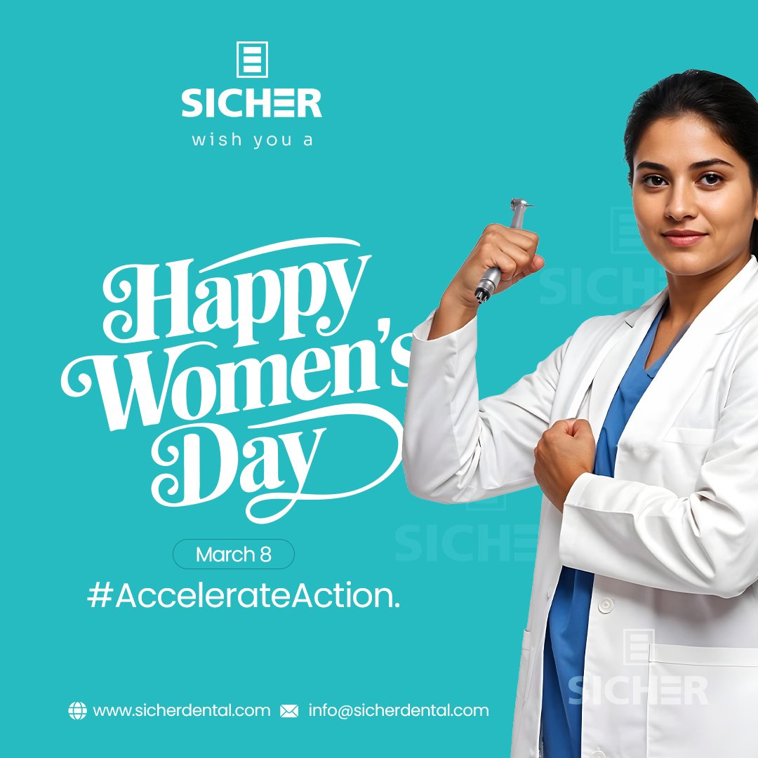 Happy Women’s Day from Sicher Dental! Empowering Smiles, Celebrating Strength. At Sicher Dental, we celebrate your contributions and remain committed to supporting and empowering women in dentistry and beyond.

#sicherdental  #YourSmileMatters #SicherUK