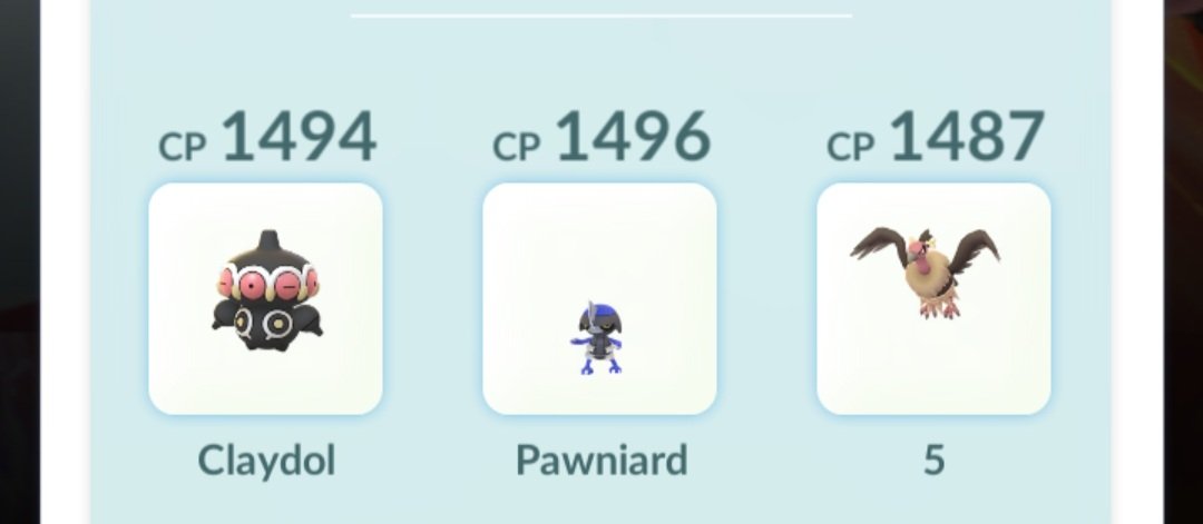 Start of the #pokemongo #gbl season has been alright so far in Willpower cup. Enjoying using and seeing some different mons