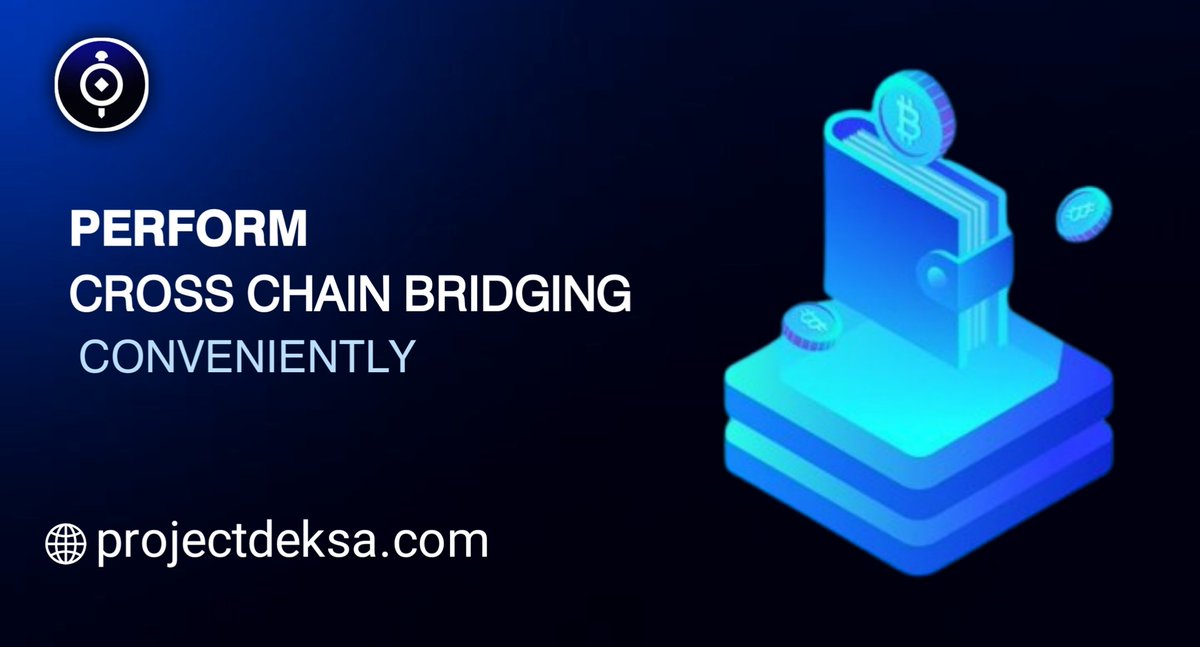 lynakamare's tweet photo. @projectdeksa
Deksa's cross-chain bridging feature enables seamless interactions between different blockchain networks, allowing users to transfer assets, data, and more across chains.
#DeFi #NFTs #RWA $MASA #Web3
@tokenmasa @soneium
#DEKSA https://t.co/oBrjgKA5Rf