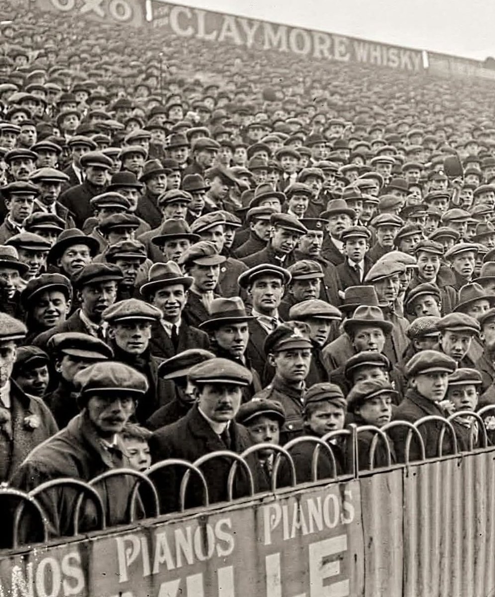 Their kind are seen no more. 

1920 - Tottenham vs. West Ham