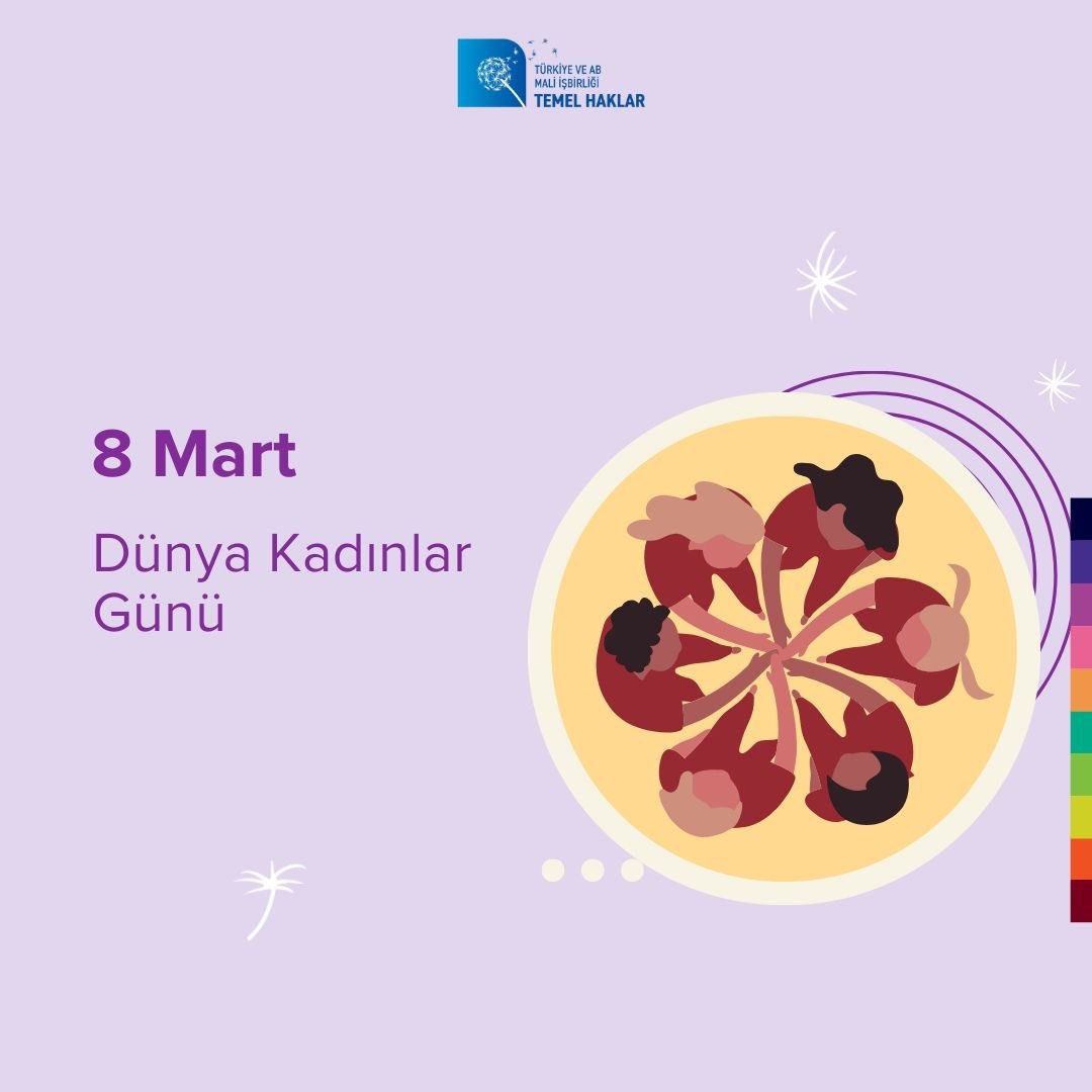 Dünya Kadınlar Günü kutlu olsun! #IPATemelHaklar olarak #KadınHaklarını sektör önceliklerimiz arasında tutmaya devam ediyor, “Türkiye’de Cezaevlerindeki Kadınların Haklarının ve Cezaevi Şartlarının Uluslararası ve AB Standartlarıyla Uyumlu Şekilde İyileştirilmesi” ve