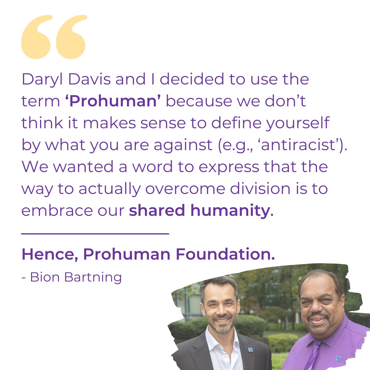 Prohuman Foundation tweet media