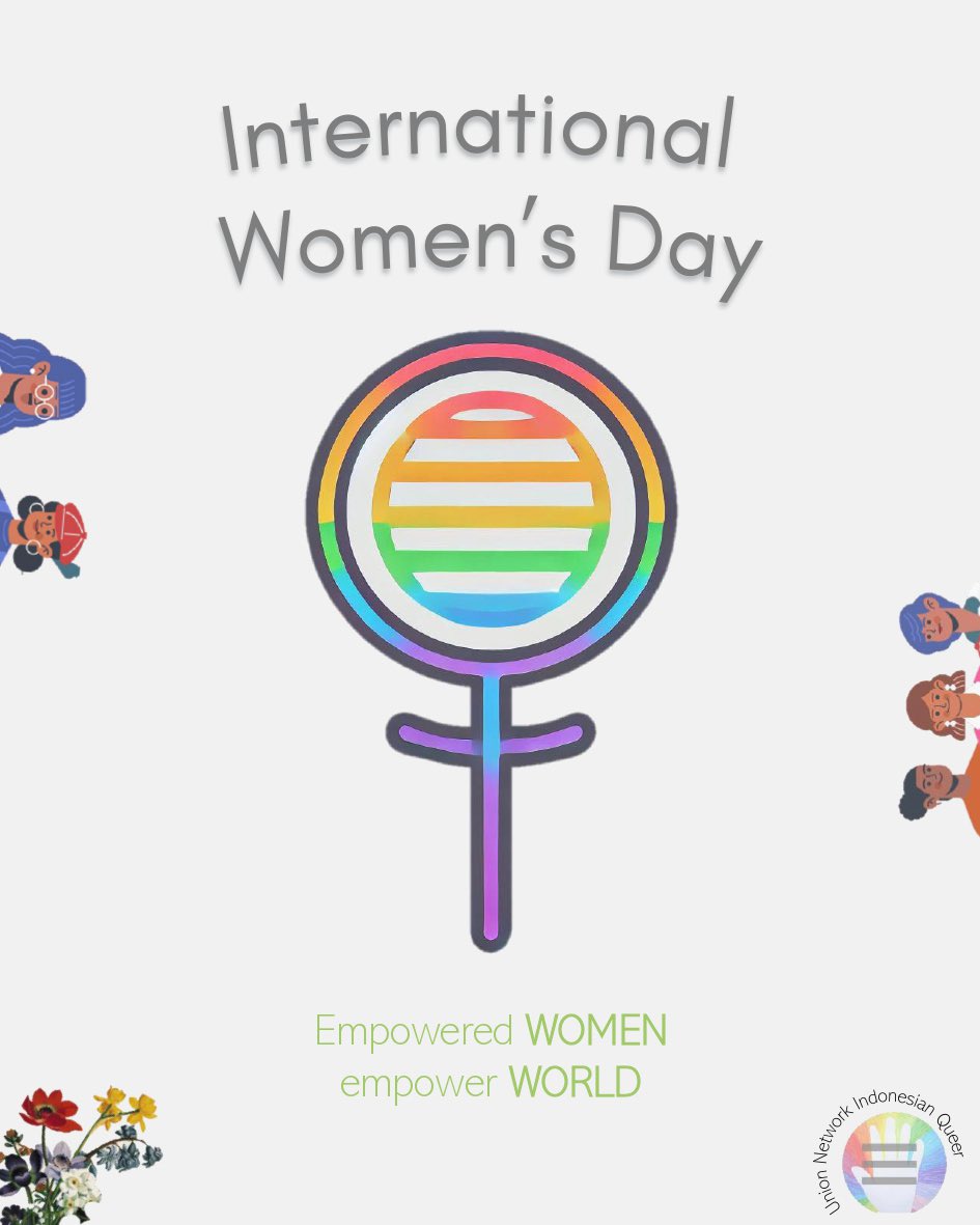 uniqueer_id's tweet photo. Dalam rangka memperingati gerakan dan suara perempuan dalam memperjuangkan hak-haknya, pada International Women's Day ini, UNIQUE mengakui dan merayakan berbagai pencapaian oleh perempuan dan mendukung pemberdayaan perempuan di seluruh dunia✨

#KitaSemuaUnique https://t.co/gAkNjj88Fk