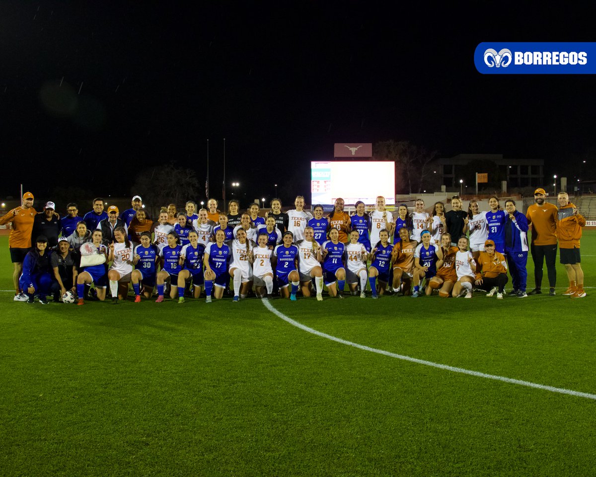 ⚽️ FRIENDLY INTERNATIONAL GAMES

Nuestro equipo cae por marcador de 2️⃣ por 0️⃣ en su visita a los #TexasLonghorns de la DI de la #NCAA.

#BorregosMty #HookEm #FearTheHorn