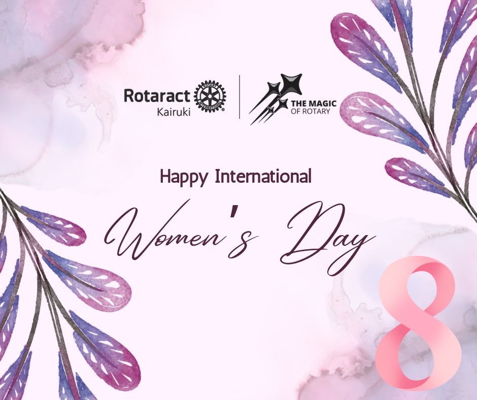 Celebrating the power, resilience, and beauty of women everywhere. Happy International Women's Day!
#IWD
#RotaractKairuki