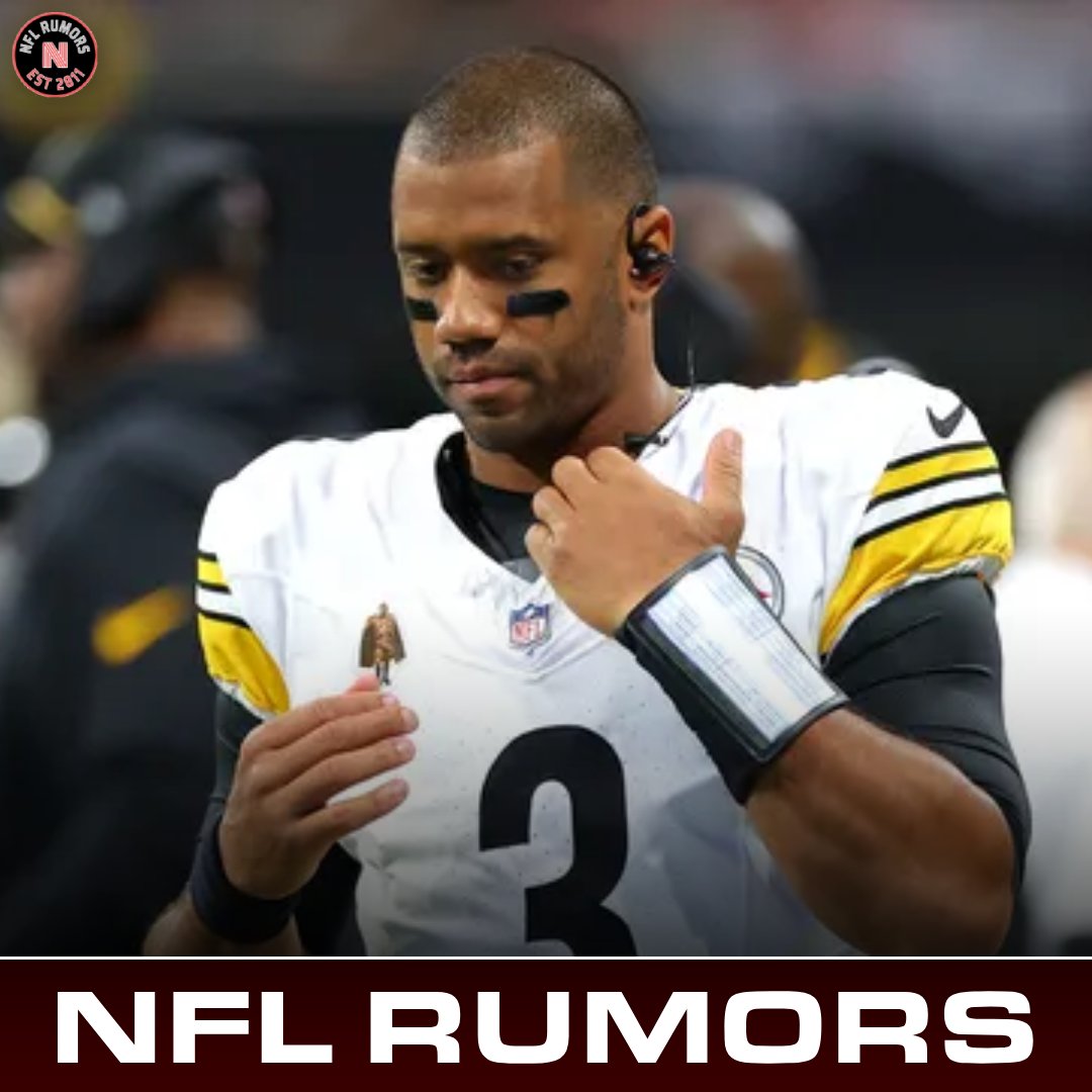 nflrums's tweet image. #Steelers have talked to Russell Wilson and have not closed the door on him coming back as their QB