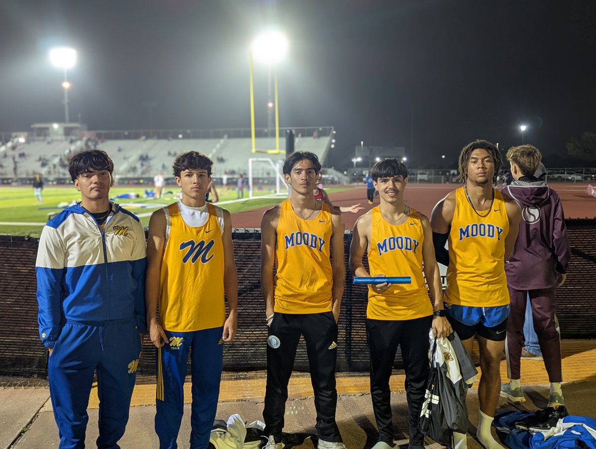 CC Moody Boys Track (@moodytrack) on Twitter photo Congratulations to Donavan Thompson on his 5th Place finish in the 200 and Robert Garcia on his 6th Place Finish in Shot Put at the Coastal Bend Coaches Association Meet Of Champions! Our 4x200 Relay also ran a season best time tonight!
<a href="/cbcatx1/">Coastal Bend Coaches Association</a>
#TrojanPride🔵🟡 Congratulations to Donavan Thompson on his 5th Place finish in the 200 and Robert Garcia on his 6th Place Finish in Shot Put at the Coastal Bend Coaches Association Meet Of Champions! Our 4x200 Relay also ran a season best time tonight!
<a href="/cbcatx1/">Coastal Bend Coaches Association</a>
#TrojanPride🔵🟡