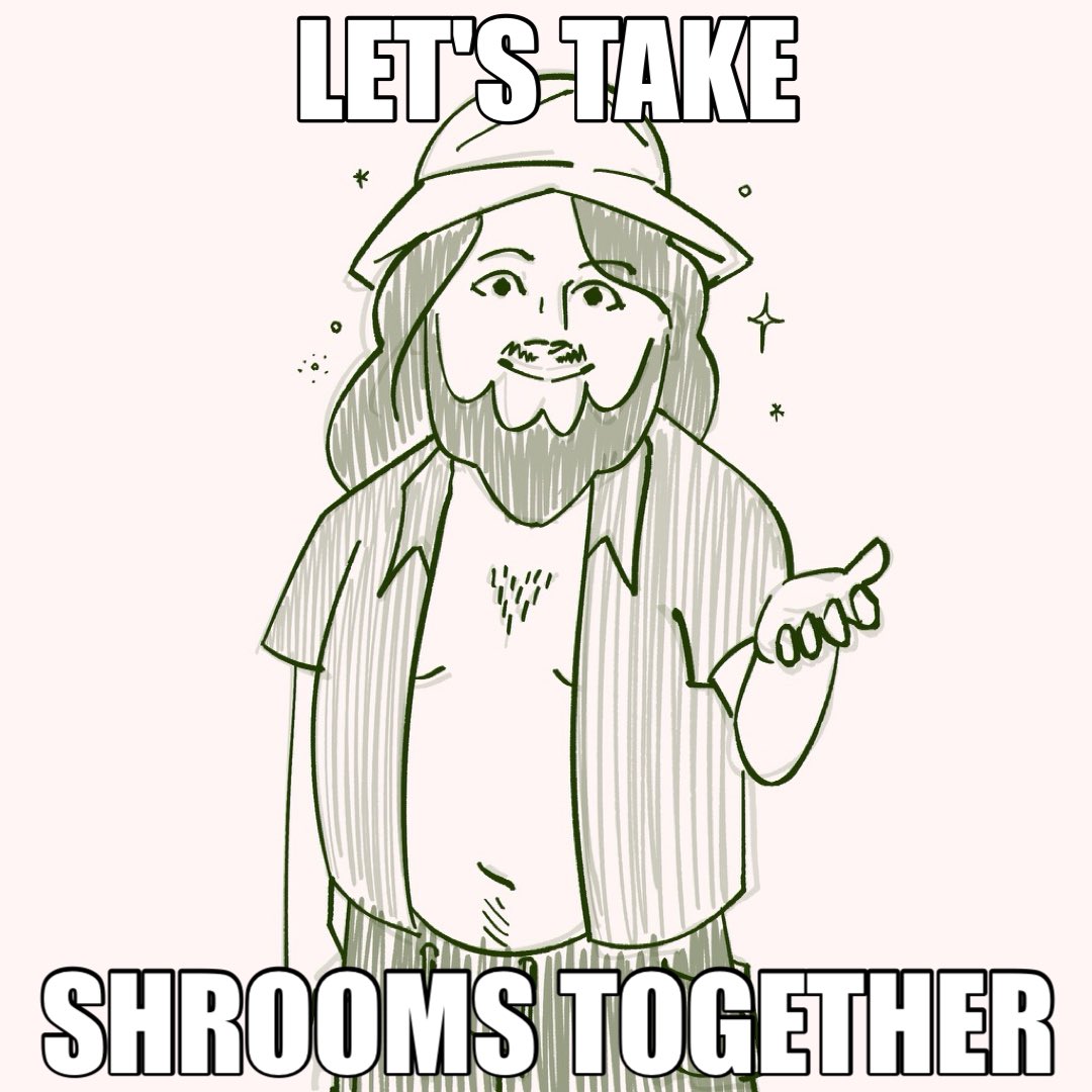 disasterp1ants's tweet image. another mushman #commonsideeffects