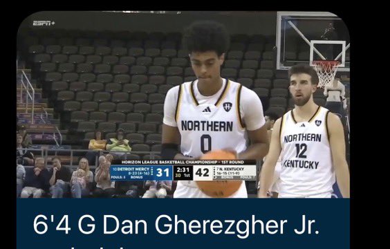 BrookEastBball's tweet photo. Congrats to @DGherezgher and Northern Kentucky on an amazing season! https://t.co/pImOWx8F1q