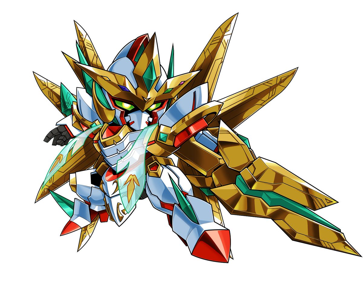 KATOO1211's tweet photo. 機甲神アルテイヤー
年末にラフだけ終わってたんだけど、発売前に完成できてよかった！
#機甲神アルテイヤー
#アルテイヤー
#SDガンダム
#機甲神伝説 https://t.co/FZRr2Pu27L