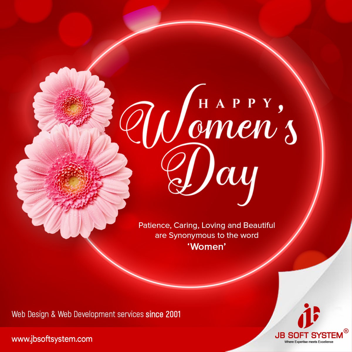 #JBSoftSystem #HappyWomensDay #WomensDay2025 #InternationalWomensDay2025 #RespectWomen #WomenInBusiness #WomenInLeadership