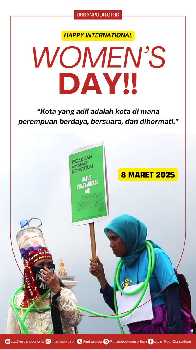 Selamat Hari Perempuan Internasional!

Panjang umur perempuan yang berdaya dan bersuara!
#InternationalWomensDay #InternationalWomensDay2025