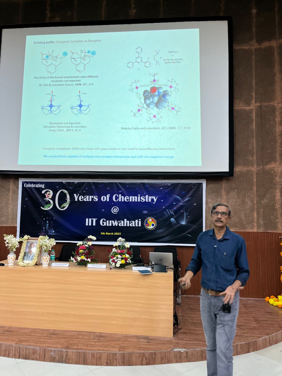 Prof. Manabendra Ray in full flow