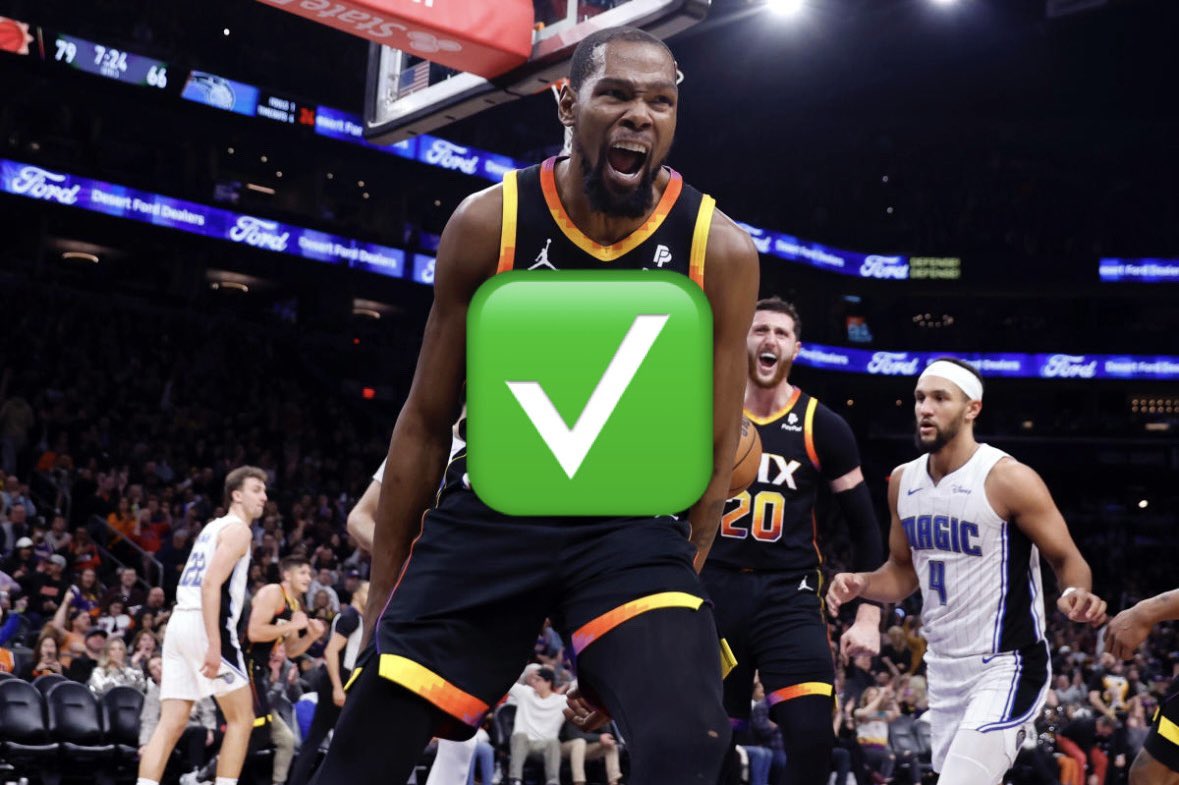 Kevin Durant “O” 29.5 “PR” (-130) ✅

KD Is A Coin Respecter 🙌🏼 We Are Now 4-0 🔥

S/O <a href="/ChronicBets/">Chronic</a> &amp; <a href="/KashyLocks/">Ka$hy💰</a> 😤

❤️ If You Tailed !