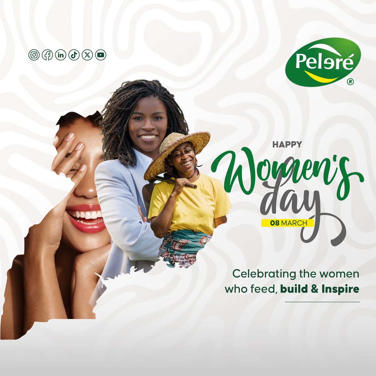 Happy #InternationalWomensDay !

Today, we celebrate the strength, resilience, and beauty of women everywhere. 

At Pelere, we are committed to empowering women through our natural, nourishing products and our support for the incredible women in our communities.

 #PelereGroup