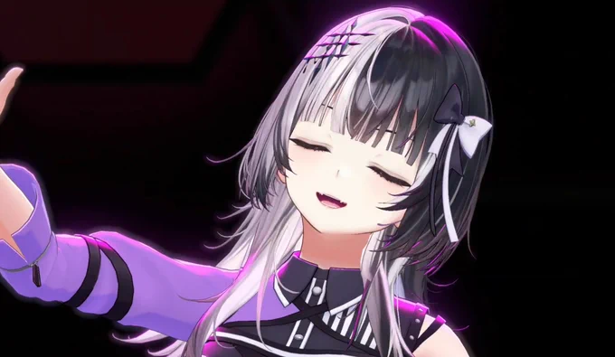 #hololivefesEXPO25_DAY1 Shiori looks so cool and beautiful!!! 