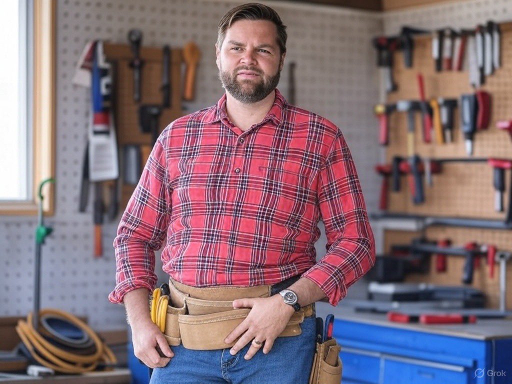 chaoticreport's tweet photo. “I don’t think so Tim.” Why does JD Vance remind me so much of Al Boreland of Home Improvement? Every time I see him I feel like he needs to ditch the suit and rock a flannel. #JDVAnce https://t.co/o5j9xSeHx7