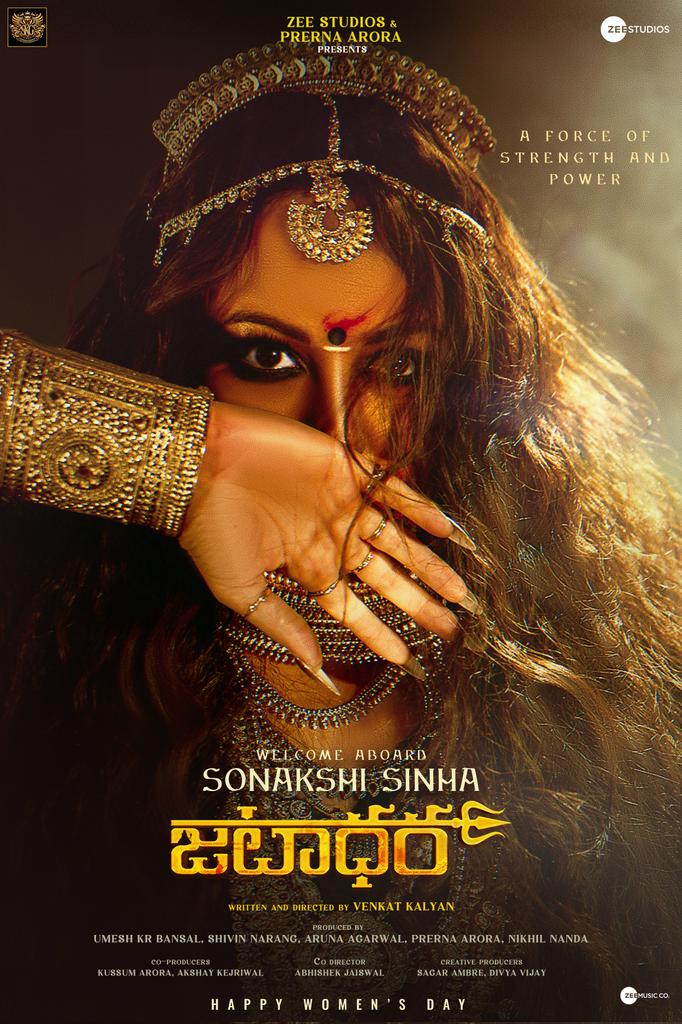 Zee Studios (@zeestudios_) on Twitter photo This Womenโs day a beacon of strength and power rises in #Jatadhara!
Welcome aboard #SonakshiSinha โค๏ธโ๐ฅ
<a href="/zeestudiossouth/">Zee Studios South</a> #UmeshKrBansal #PrernaVArora <a href="/shivin7/">shivin narang</a> #AnjaliRaina <a href="/girishjohar/">Girish Johar</a> <a href="/kejriwalakshay/">Akshay Kejriwal</a> <a href="/IamDivyaVijay/">Divya</a> <a href="/DeshmukhPragati/">Pragati Deshmukh</a> <a href="/isudheerbabu/">Sudheer Babu</a> <a href="/UrsVamsiShekar/">๐๐๐ฆ๐ฌ๐ข๐๐ก๐๐ค๐๐ซ</a> <a href="/VenkatKaly44863/">Venkat Kalyan</a> This Womenโs day a beacon of strength and power rises in #Jatadhara!
Welcome aboard #SonakshiSinha โค๏ธโ๐ฅ
<a href="/zeestudiossouth/">Zee Studios South</a> #UmeshKrBansal #PrernaVArora <a href="/shivin7/">shivin narang</a> #AnjaliRaina <a href="/girishjohar/">Girish Johar</a> <a href="/kejriwalakshay/">Akshay Kejriwal</a> <a href="/IamDivyaVijay/">Divya</a> <a href="/DeshmukhPragati/">Pragati Deshmukh</a> <a href="/isudheerbabu/">Sudheer Babu</a> <a href="/UrsVamsiShekar/">๐๐๐ฆ๐ฌ๐ข๐๐ก๐๐ค๐๐ซ</a> <a href="/VenkatKaly44863/">Venkat Kalyan</a>