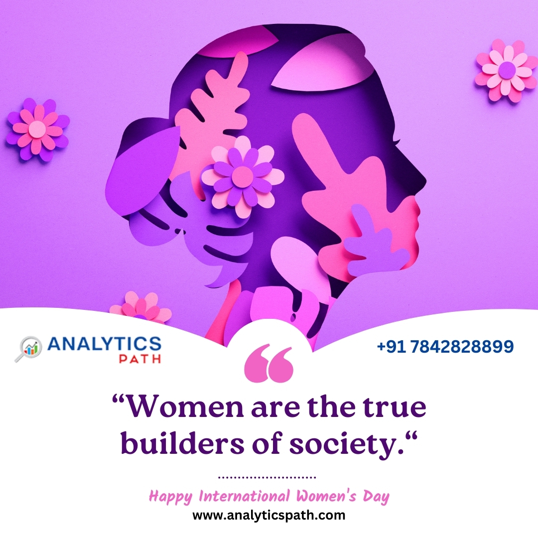 analyticspath's tweet image. Today is a reminder of how strong, capable, and amazing you are. Wishing you a fantastic Women's Day!