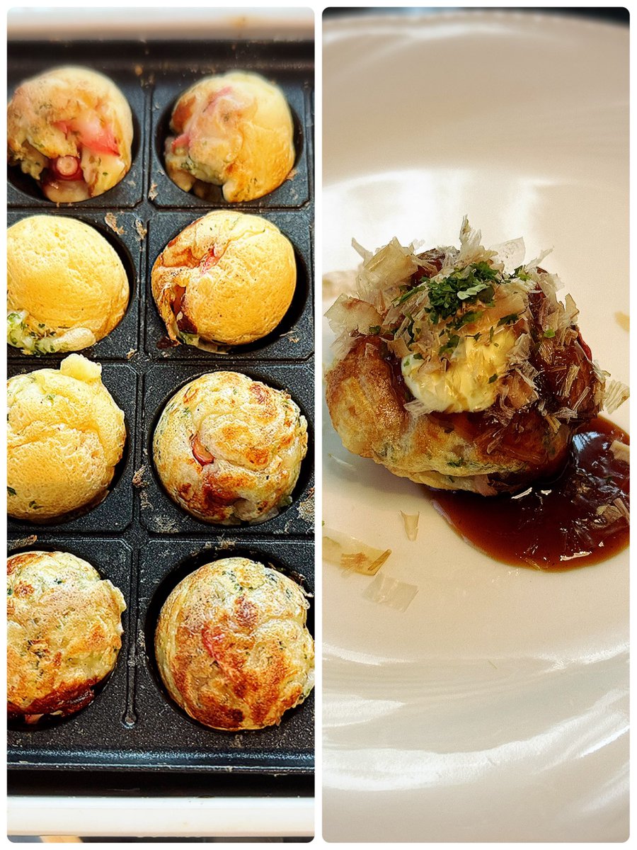 daia_nero's tweet photo. 今日の昼飲みのおつまみは、自宅タコ焼き🐙タコさんに下味付ける事で美味しさは倍増✨なんぼでも行けそう✨

#タコパ
#お酒 https://t.co/Rz2PiySBNr