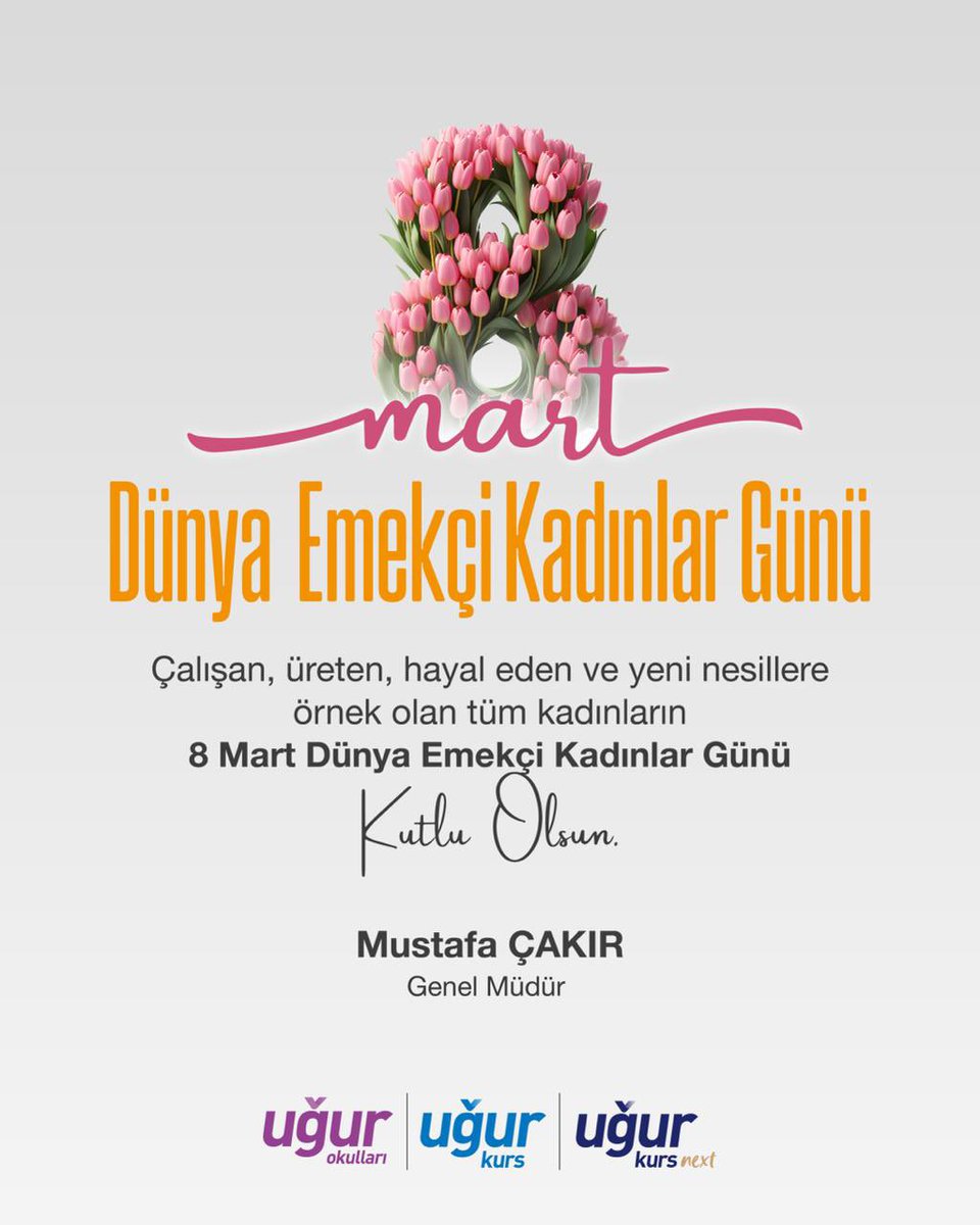 8 Mart Dünya Kadınlar Günü Kutlu Olsun!

#8Mart #DünyaKadınlarGünü