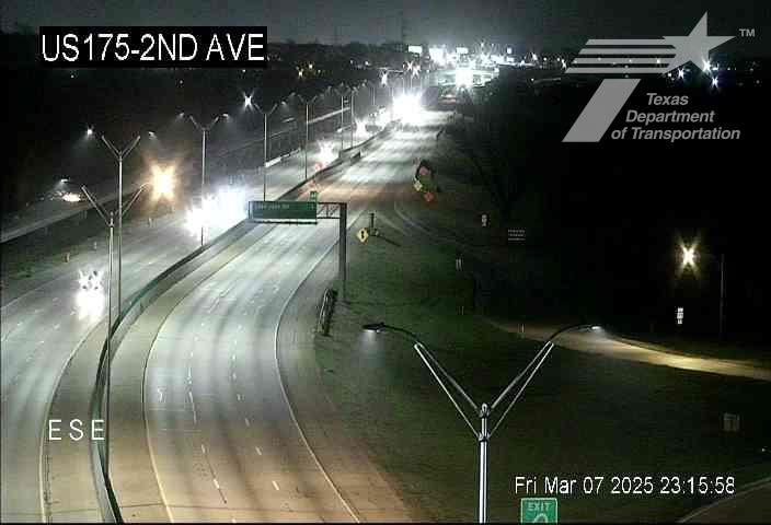 Traffic Alert: Dallas County Sheriff’s Office Traffic Deputies are working a pedestrian fatality accident eastbound 175 between 2nd Ave and Bruton Rd. The exit from 310 to 175 and the ramp from I-45 to 175 are both closed at this time. Post time 11:30 pm.