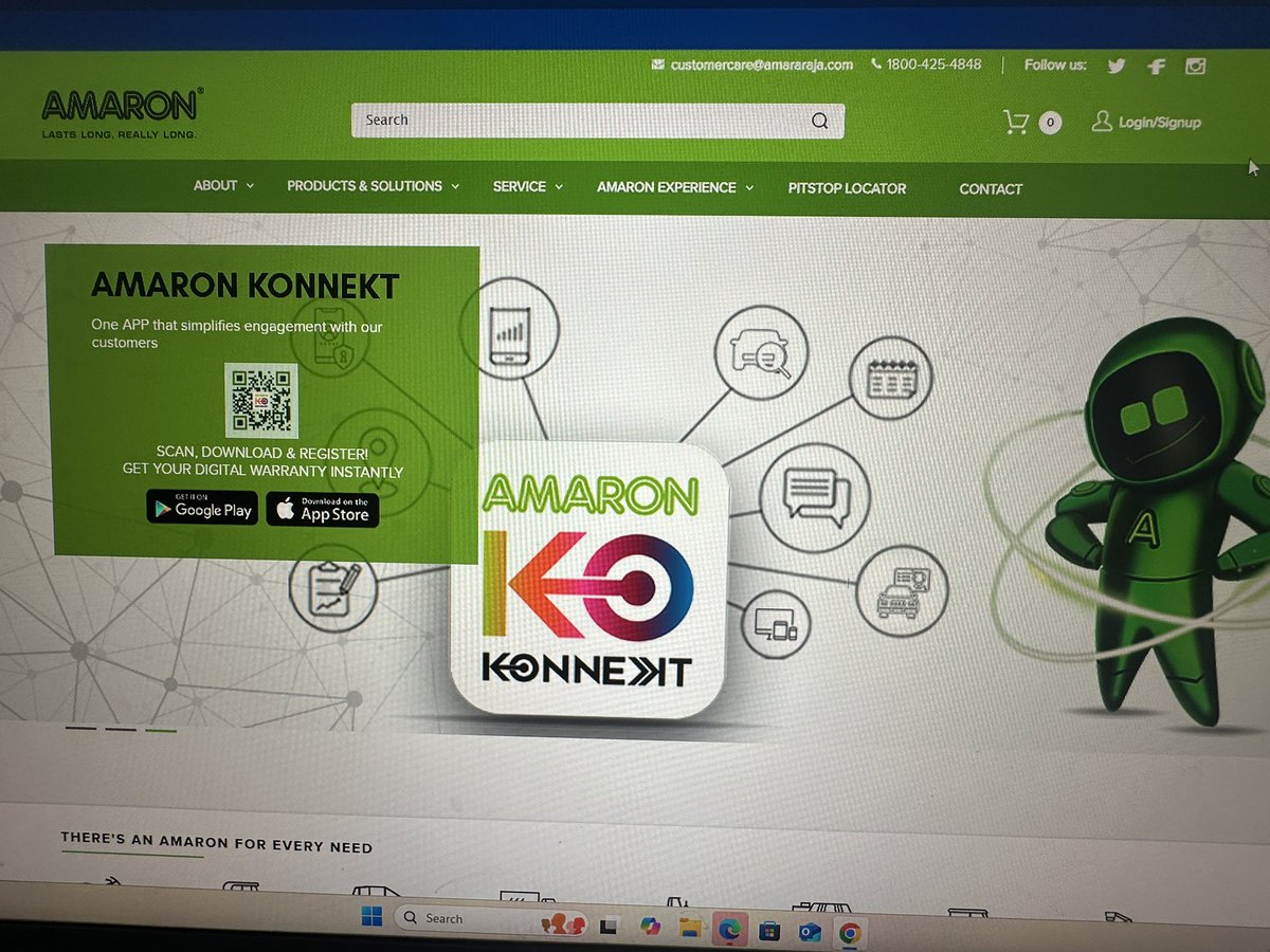 Sayed1123445's tweet photo. @amaronofficial Being such a big company, they can’t even update their toll-free number on the website when it changes. They have no proper system support at all. #shame https://t.co/FB0StzxlNm