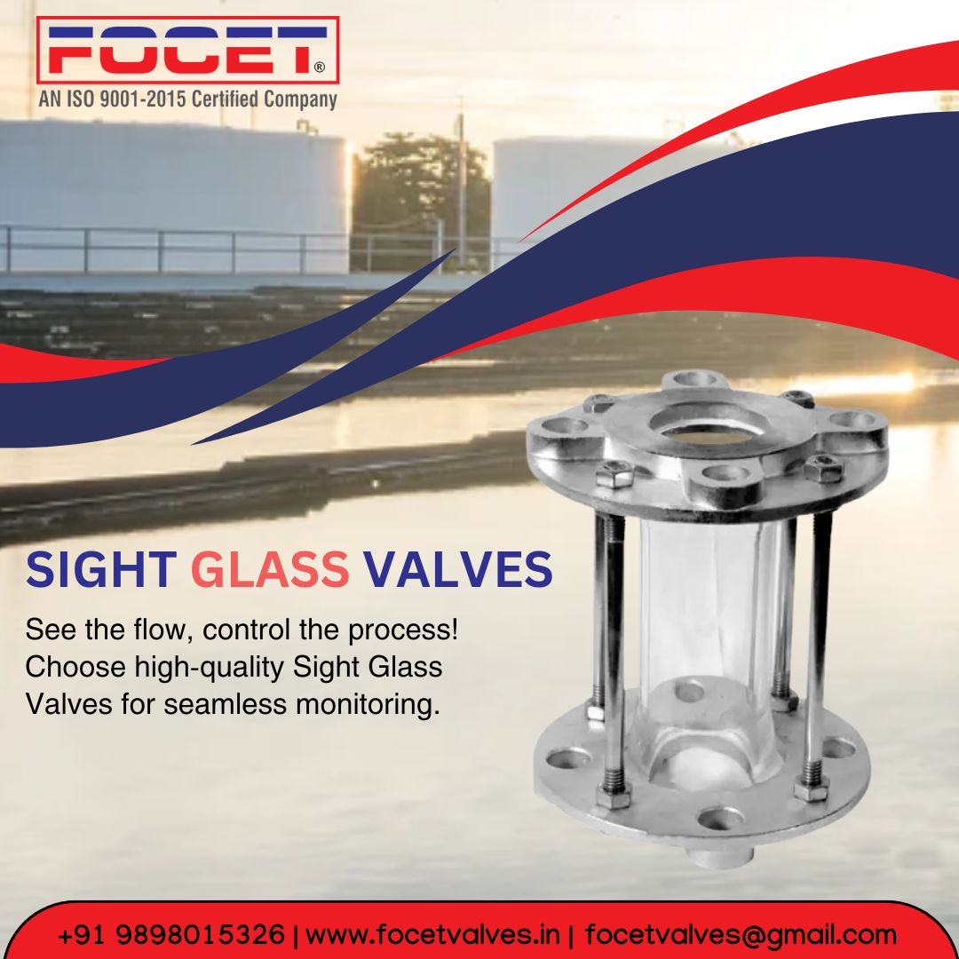 Focetvalve's tweet photo. Upgrade your process with premium Sight Glass Valves! At Focet Valves Pvt. Ltd., we lead in manufacturing and exporting high-quality valves from India. Import excellence at the best prices.

Contact us today!
📩 focetvalves@gmail.com
📞 +91 9898015326
🌐 https://t.co/myDpFg2N6b https://t.co/SxKBbEtHnw
