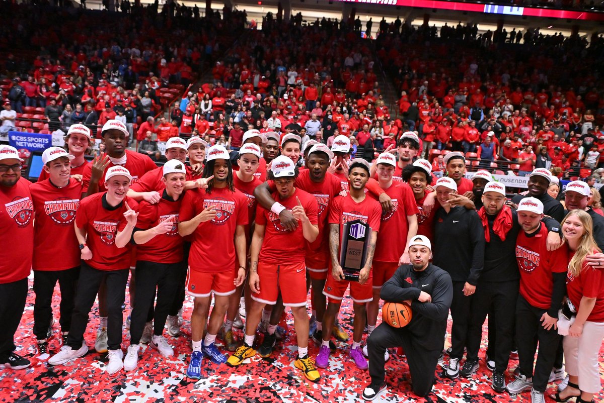🏆 <a href="/MountainWest/">Mountain West</a> Regular Season Champions! #GoLobos