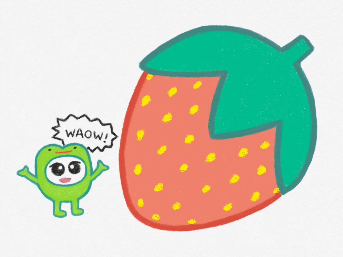 imcredibly huge strobry encoumter