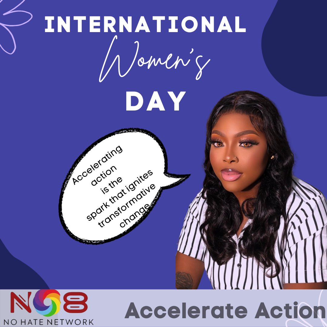 NetworkNo8's tweet photo. Join us in celebrating the incredible women who inspire us, motivate us, and empower us to be the change we want to see in the world!
Let's #AccelerateAction together! Share your story, amplify women's voices, and demand change
Happy #InternationalWomensDay #IWD2025 #no8 #NoHate https://t.co/cghSbijHtv