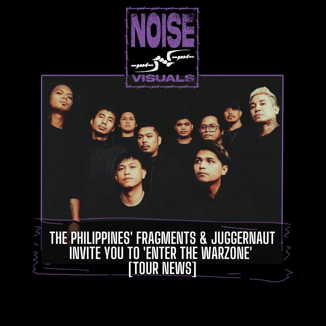 Two of the mainstays of the Manila heavy music scene, <a href="/fragmentscult/">†FRAGMENTS†</a>  and Juggernaut  have announced that they are joining forces for the ENTER THE WARZONE Tour.

Read more here:
noisenvisuals.net/2025/03/08/the…

Image by Mayks Go

#tournews #philippines #pinoymetal