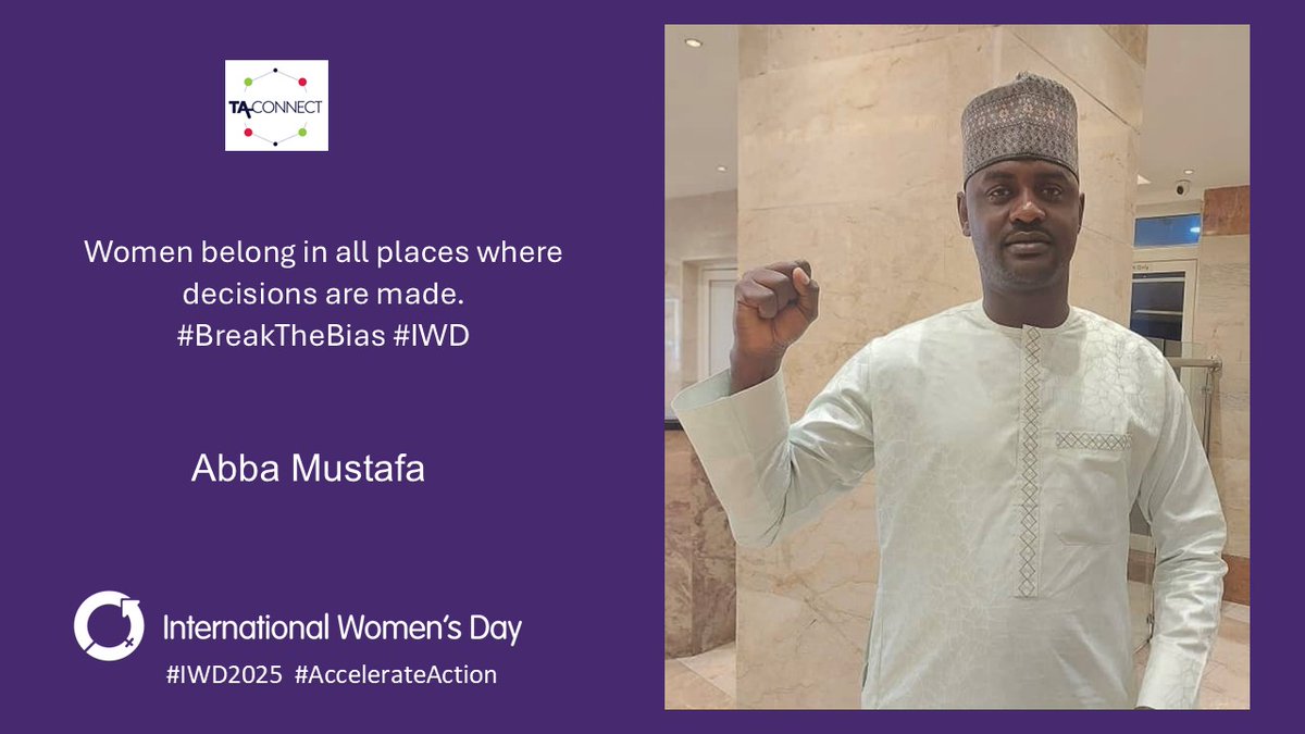 On this #IWD2025, TAConnect commits to #AccelerateAction for gender equality. Progress requires more than words—it demands concrete steps and accountability.
Today we celebrate women's achievements while acknowledging the work ahead.
What's your commitment to accelerate change?