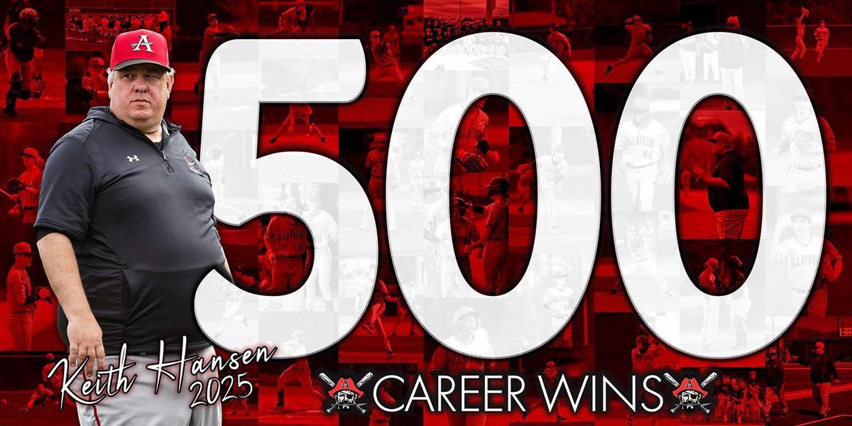Mike Linch (@mikelinch) on Twitter photo Huge congrats Coach Keith Hanson on your 500th victory!! Big W tonight over a great program! <a href="/ahsbucsbaseball/">Allatoona Baseball</a> Huge congrats Coach Keith Hanson on your 500th victory!! Big W tonight over a great program! <a href="/ahsbucsbaseball/">Allatoona Baseball</a>