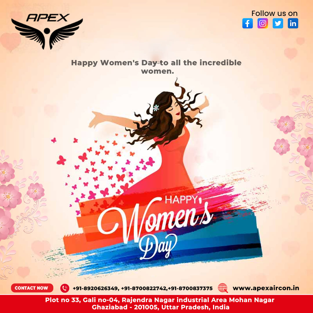aircon_apex's tweet image. 💐 May your light shine brighter, your voice grow louder, and your dreams soar higher. Cheers to you! ✨
#WomensDay #EmpowerWomen #StrongAndBold #SheRises #UnstoppableHer #HerPower #FearlessAndFab #WomenInspire #DreamBig #BreakingLimits
