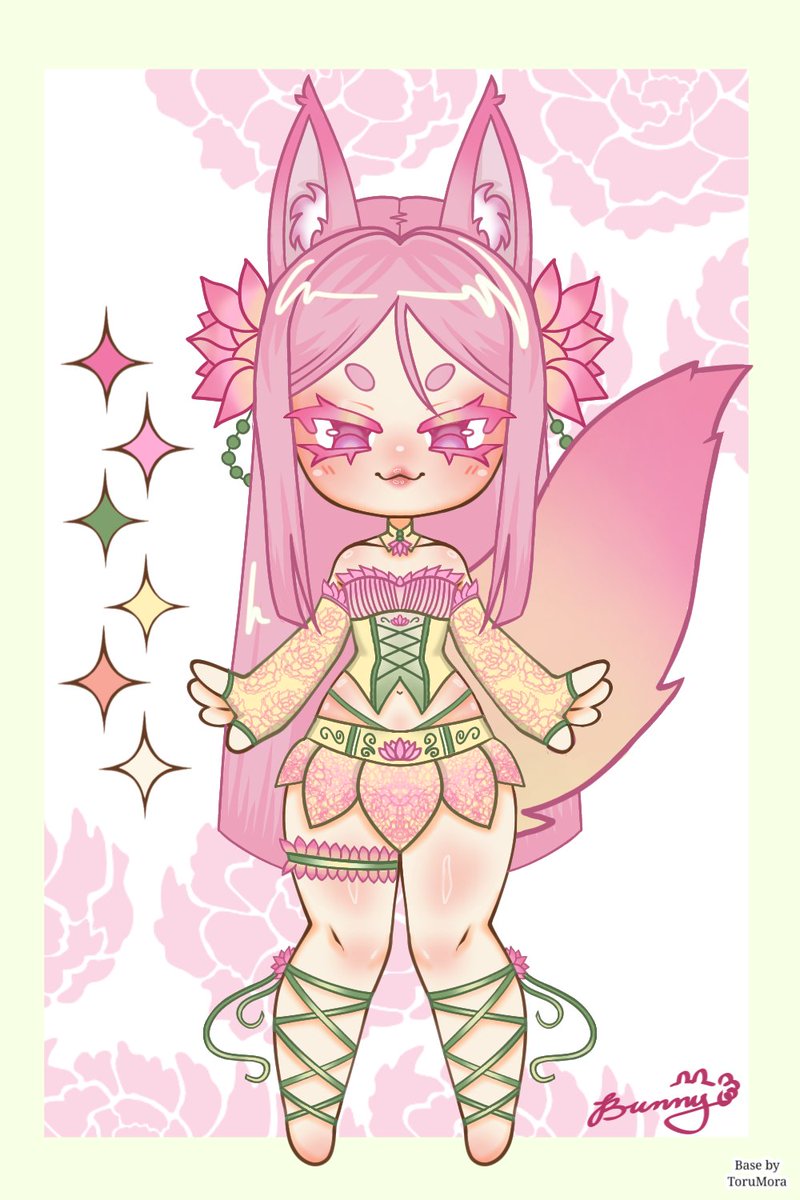 TsundereBunnyy's tweet image. I present my new babies! Flower themed adopts open on my Ko-fi! Lotus Fox, Marigold Elf and Hydrangea Cat 🪷🌼🪻 (i know the flower emoji&apos;s aren&apos;t right) 

♡ + ↻ appreciated!
#adoptablesopen #adoptable