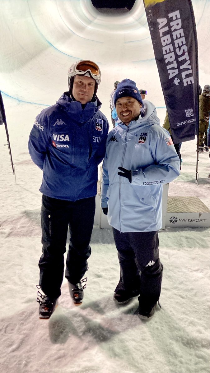 ⁦<a href="/usskiteam/">U.S. Ski & Snowboard Team</a>⁩ at the ⁦⁦<a href="/CanadianOlympic/">Canada</a>⁩  Park in Alberta, Canada