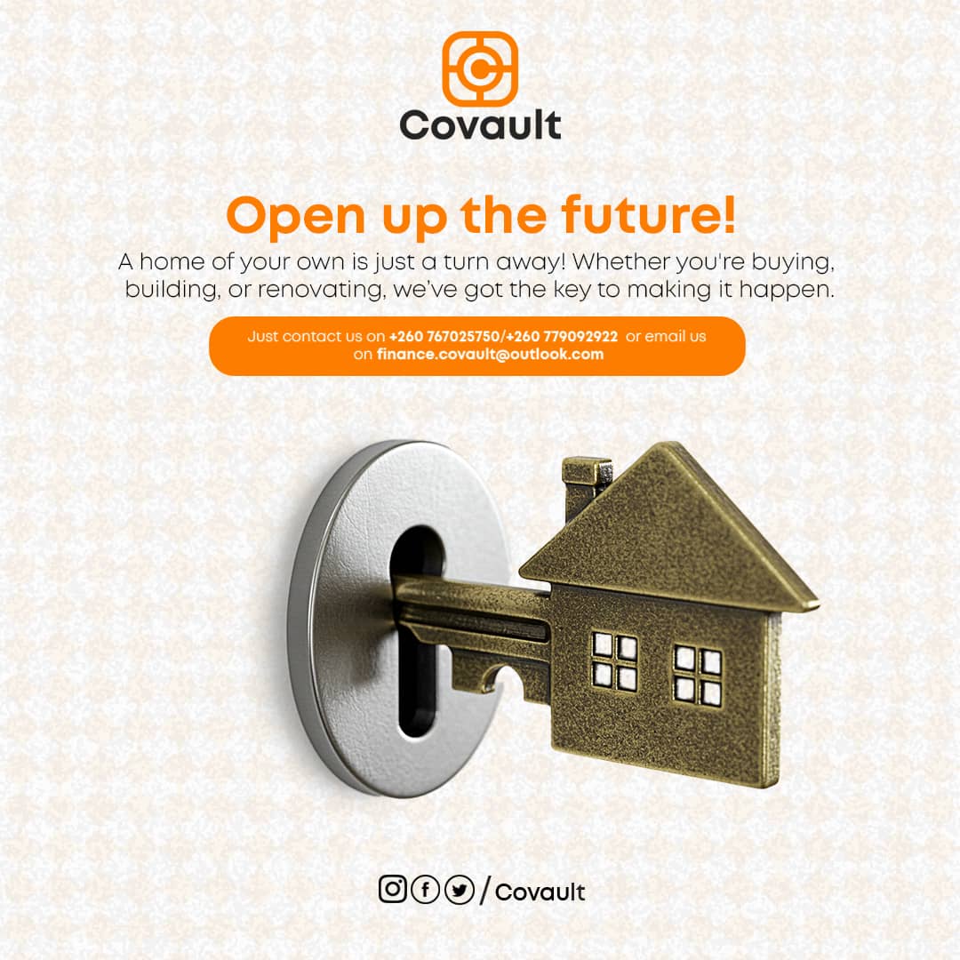 Covault_Zambia's tweet image. 🏡 Open Up the Future with Covault! 🔑

Buying, building, or renovating? We’ve got the key to making it happen! Secure the support you need today.

📞 +260 767025750 / +260 779092922
📧 finance.covault@outlook.com

#Covault #HomeOwnership #BuildYourFuture