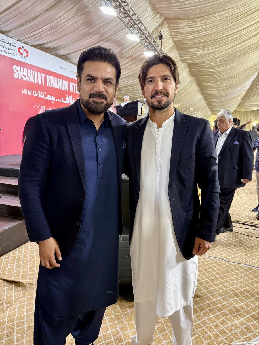 Shahrez Khan (@shahrez_khanpk) on Twitter photo Brilliant hosting by my friend Vasay Chaudhry at the Shaukat Khanum Cancer Hospital Iftar, where an impressive 30 crore was raised. A true reflection of donors’ generosity and the trust people have in the <a href="/SKMCH/">Shaukat Khanum</a>! Brilliant hosting by my friend Vasay Chaudhry at the Shaukat Khanum Cancer Hospital Iftar, where an impressive 30 crore was raised. A true reflection of donors’ generosity and the trust people have in the <a href="/SKMCH/">Shaukat Khanum</a>!