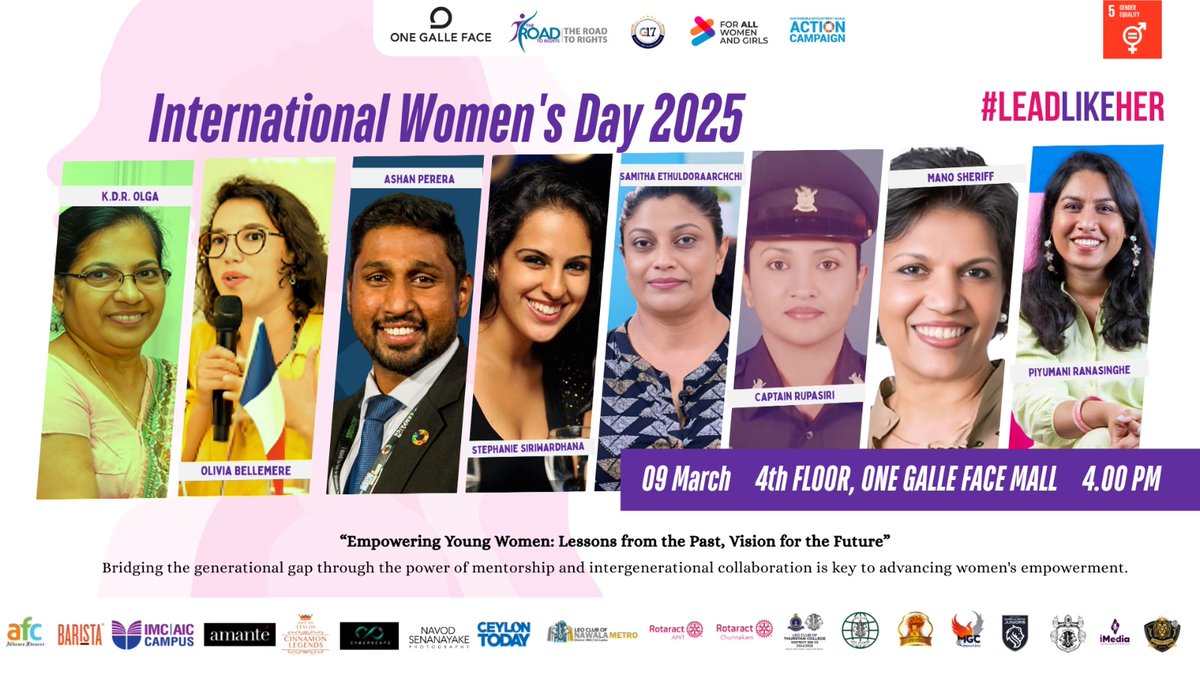 road2rights's tweet photo. One day away from our #LeadLikeHer International Women’s Day celebration 2025! 🌸
Get ready for an evening of inspiration, empowerment, and meaningful conversations!
#LeadLikeHer #IWD2025 #Road2Rights #WomenInLeadership #EmpowerHer https://t.co/FAX10Qiryg