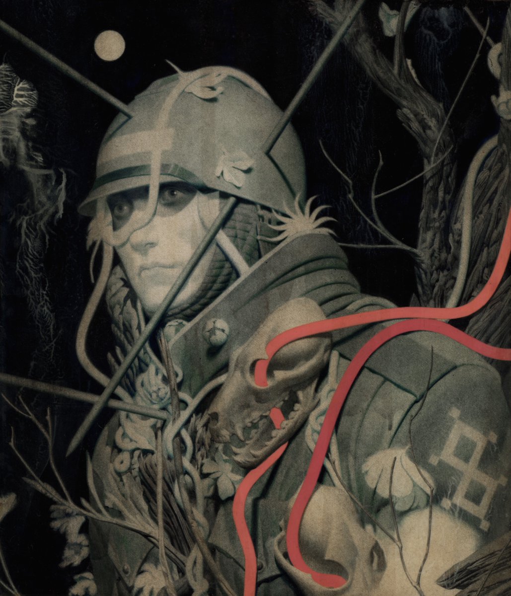 st sebastian II • acrylic on fabriano mounted on wood panel