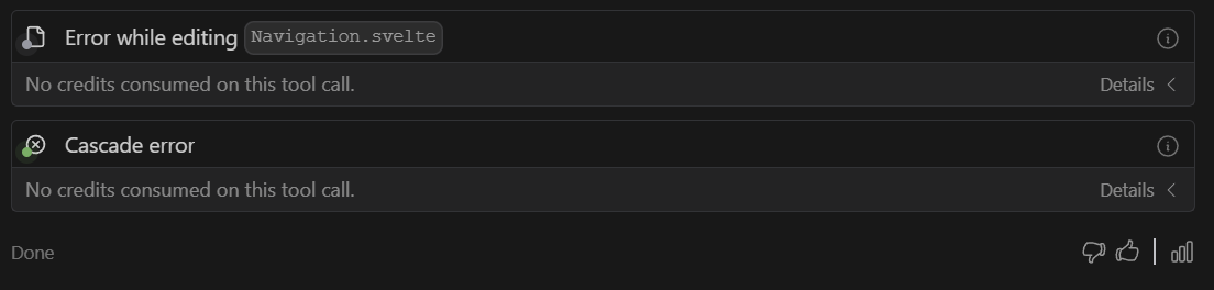 How are you guys dealing with these Windsurf errors?
