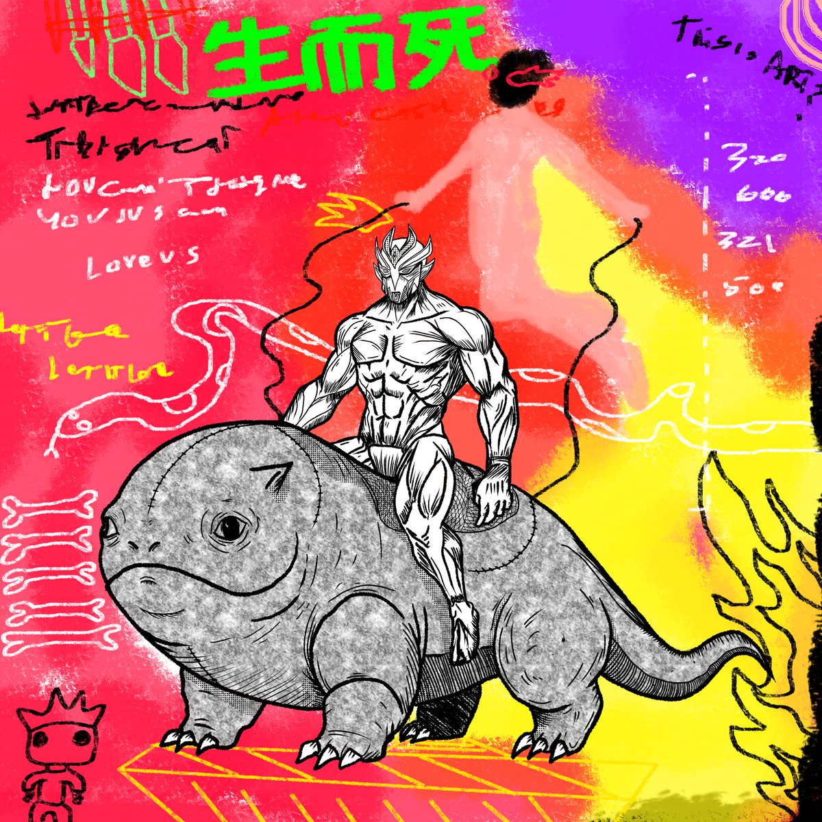 GM GM 

Day 7: “CHAOSDOCTRINE &amp; THEFINALCATACLYSM”

Had the chance to jam with <a href="/OO_RAX/">RAX.</a> again, an artist from Indonesia. Pure chaos, raw expression, and no rules—these pieces are all about letting the art speak for itself.

CHAOSDOCTRINE(5/5Ultimate) – Dropping today for my Top 5