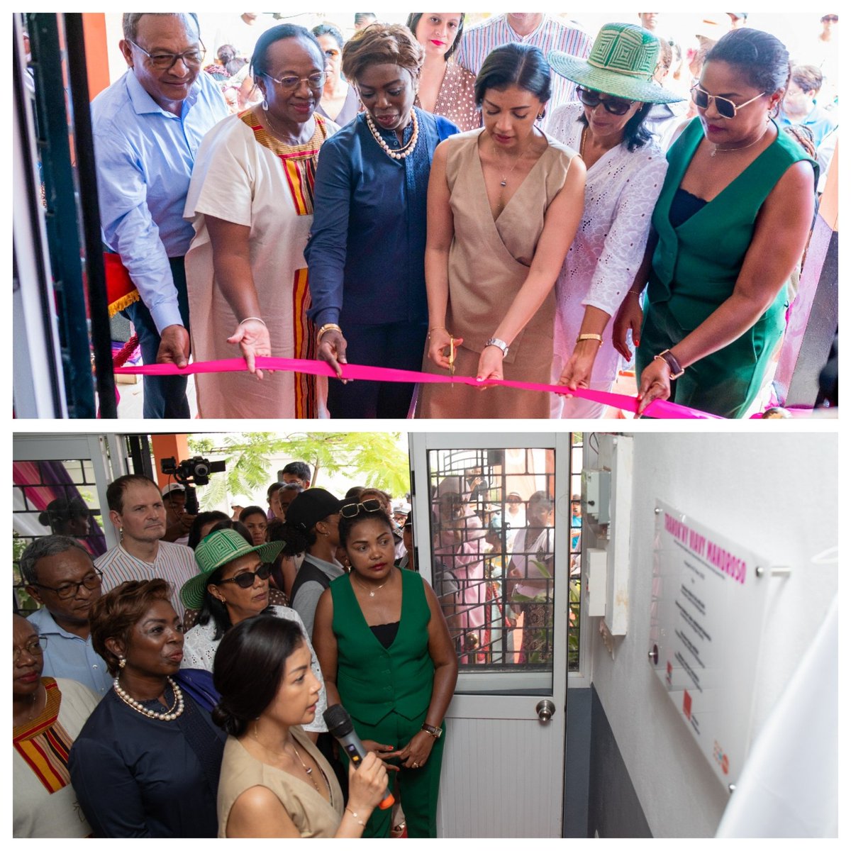 UNFPAMadagascar's tweet image. ✨ Inauguration of the #WomenSafeSpace in Majunga for #IWD2025! ✨

💜A 1st digital safe space for women &amp;amp; girls in Mdg🇲🇬, located in the Boeny Region.

🔹Access info, services, psychosocial support &amp;amp; training in entrepreneurship, digital skills &amp;amp; financial management✨

#ForHer