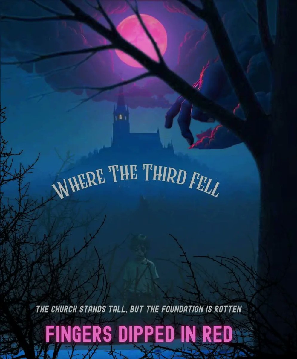 One story, two immersive ways to experience the fear. The Fallen Third games are already out, and now the first of three audiobooks drop on Oct. 30. Don’t miss out on the full horror experience! 
 #fingersdippedinred #thefallenthird #wherethethirdfell  #audiobooks #bookcoverart