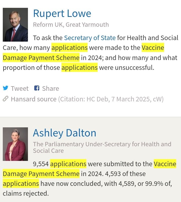 ukcvfamily's tweet image. 99.9% of Vaccine Damage Payment Scheme claims in 2024 were rejected. 
Please help by signing and sharing the petition 
petition.parliament.uk/petitions/7017…