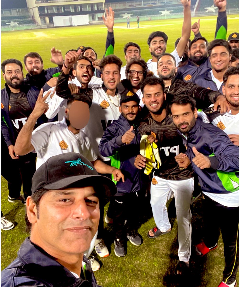 They were expected to fall, but they chose to rise- defying the odds, they became champions. Super proud of this young team. PTV the champions of FC  !!